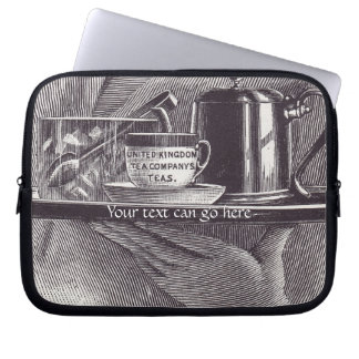 Capa Para Notebook Bandeja de chá de vinheta