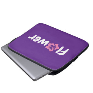 Capa Para Notebook Bandeja de Eletrônicos de Flor