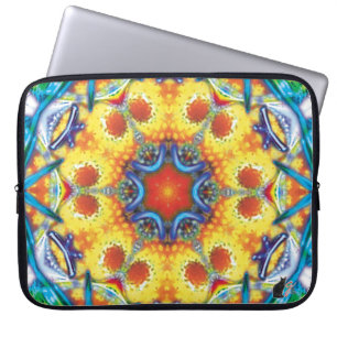 Capa Para Notebook BannaPuddin Kaleidoscópio Capinha de Laptop