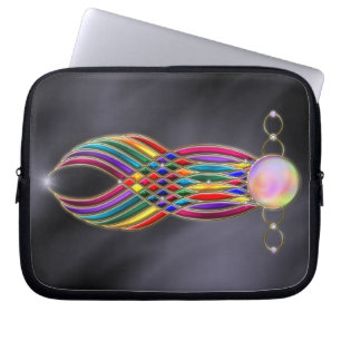 Capa Para Notebook Banquete da bolsa de laptop das jóias