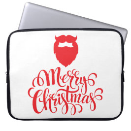 Capa Para Notebook Barba Papai noel de Natal