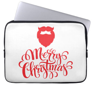 Capa Para Notebook Barba Papai noel de Natal