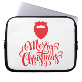 Capa Para Notebook Barba Papai noel de Natal