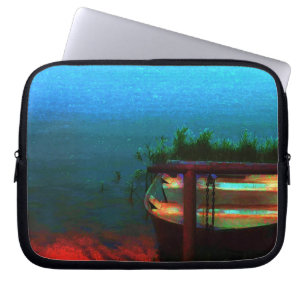 Capa Para Notebook Barco Rustico