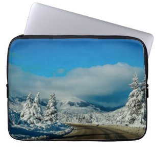 Capa Para Notebook Bariloche, estrada à estância de esqui