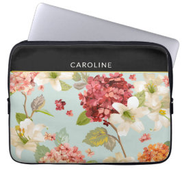 Capa Para Notebook Baroque Floral Grace Trendy Stylish