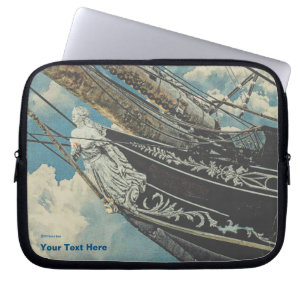 Capa Para Notebook Barque Elissa Figurhead