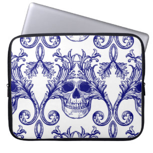 Capa Para Notebook Barraca boêmica, ornamento sem soldadura do crânio