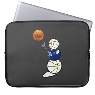 Capa Para Notebook Basbol Snowman