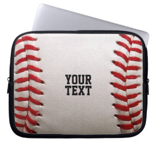 Capa Para Notebook Baseball com texto personalizável