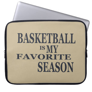 Capa Para Notebook basketball is my favorite season