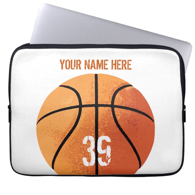 Capa Para Notebook Basquete (Personalizável) (Frente)