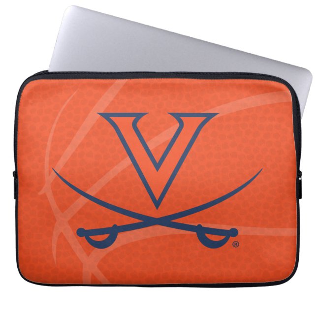 Capa Para Notebook Basquetebol Virginia Cavaliers (Frente)