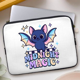 Capa Para Notebook Bat e Checkerboard do Cute do Halloween do Pastelc