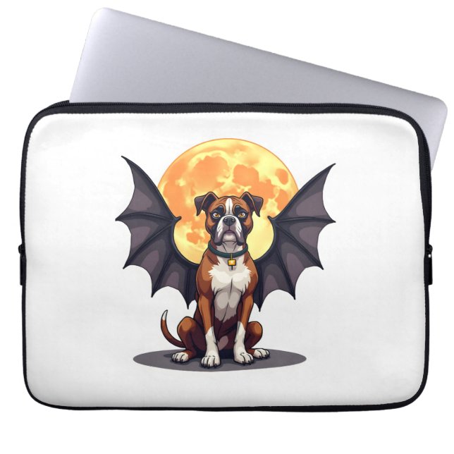 Capa Para Notebook Bat Wings Boxer (Frente)