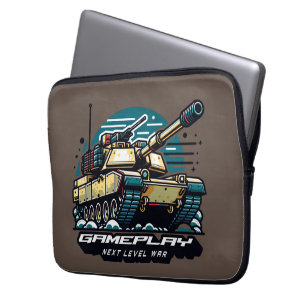 Capa Para Notebook Batalhas blindadas: Jogos de próximo nível