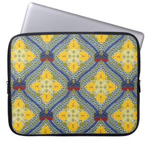Capa Para Notebook Batik indonésio: é uma técnica de corante resis