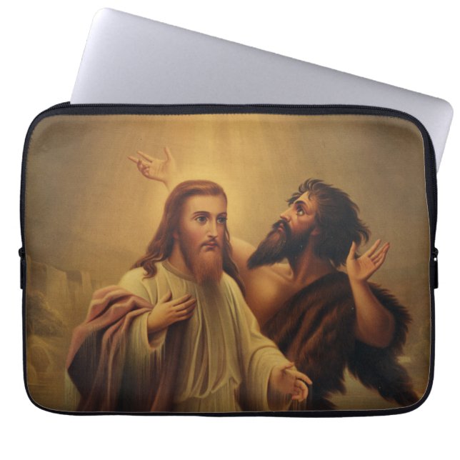 Capa Para Notebook Batismo de Jesus Cristo (Frente)