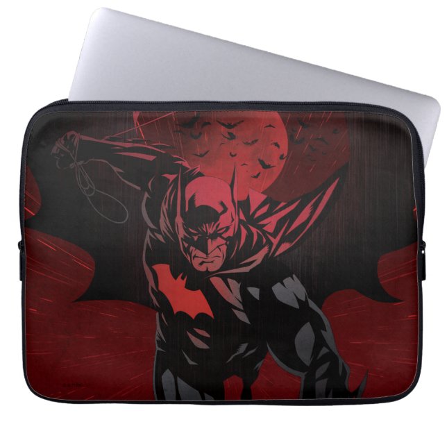 Capa Para Notebook Batman Crimson Leap (Frente)