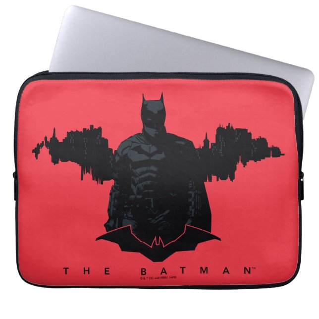 Capa Para Notebook Batman Gotham Silhouette (Frente)