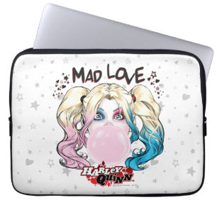 Capa Para Notebook Batman Mad Love Harley Quinn Chew Bubble Gum