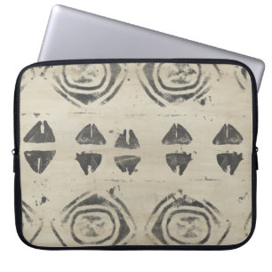 Capa Para Notebook Bazar de Padrão - Formas Arredondadas e Geométri