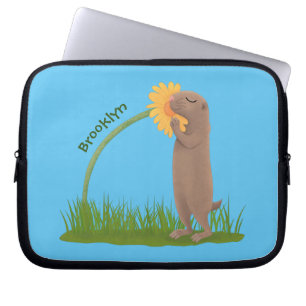 Capa Para Notebook BD de cãozinho da pradaria