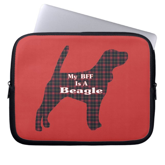 Capa Para Notebook Beagle BFF (Frente)