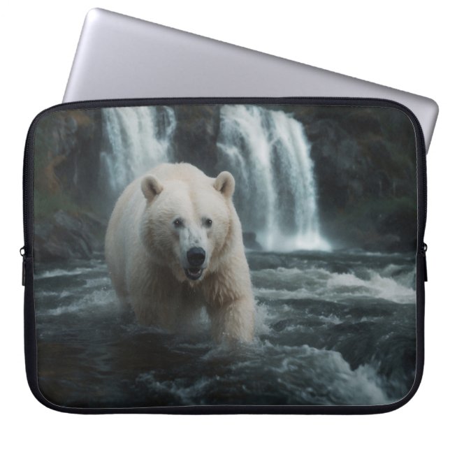 Capa Para Notebook Bear Espírito Branco (Frente)