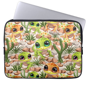 Capa Para Notebook Bebê Geckos Personagens de desenho animados