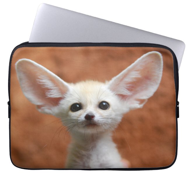 Capa Para Notebook Bebês Mais Pobres | Fennec Fox Pup (Frente)