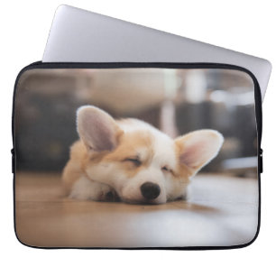 Capa Para Notebook Bebês Mais Pobres Sleepy Corgi