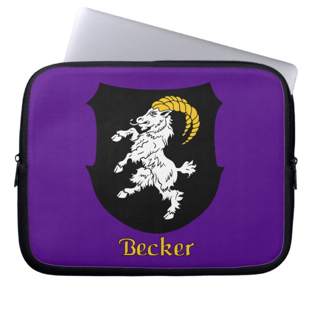 Capa Para Notebook Becker Historical Shield (Frente)