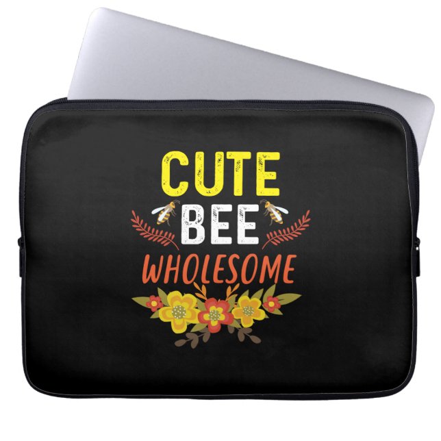 Capa Para Notebook Beekeeper Art Cute Bee Whol (Frente)