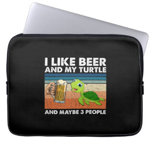 Capa Para Notebook Beer Beer Beer Eu Gosto De Cerveja E Minha Tartaru