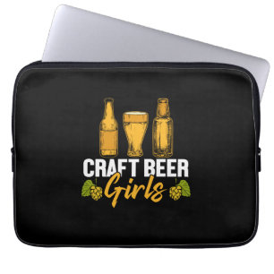Capa Para Notebook Beer Drinker Artesanato Beer Girls Aniversário