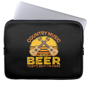 Capa Para Notebook Beer Drinker Country Music E Beer Birthday