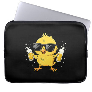 Capa Para Notebook Beer Time Madafakas Meme Pato Goose Retro