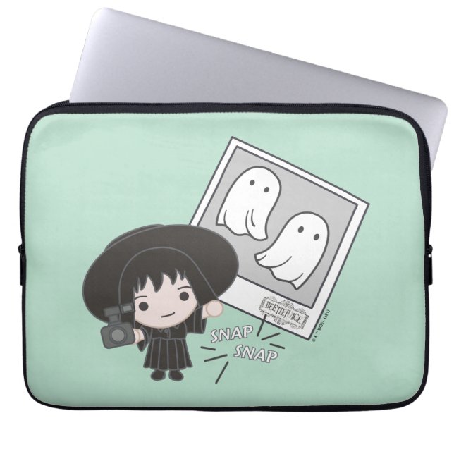Capa Para Notebook Beetlesumo | Fotografia Chibi Lydia Ghost (Frente)