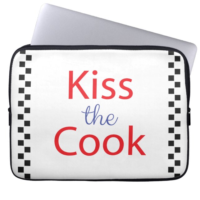 Capa Para Notebook Beija O Cook (Frente)