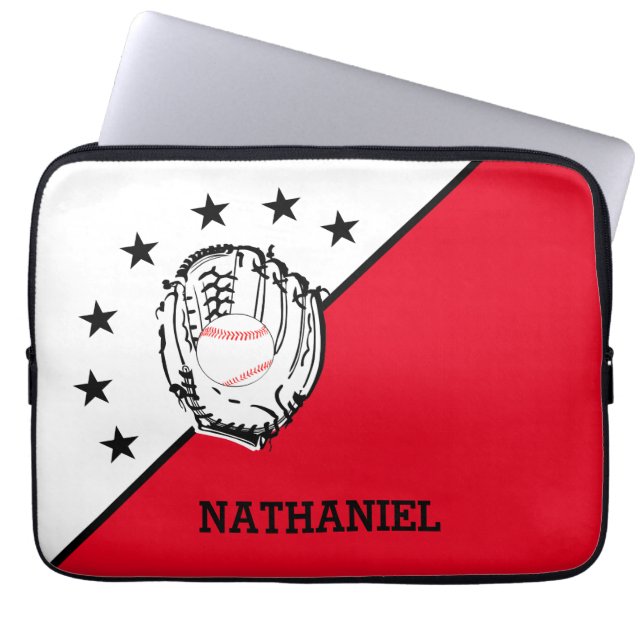 Capa Para Notebook Beisebol Personalizado Pensado (Frente)