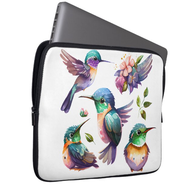 Capa Para Notebook Belas e bonitas aves para as aves (Frente Esquerda)