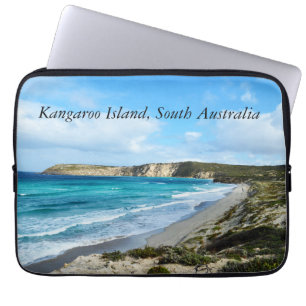 Capa Para Notebook "Beleza Capturada: Ilha Kangaroo da Costa Icônica