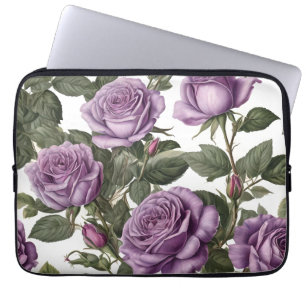 Capa Para Notebook "Beleza do Eterno: Rosas de visões provinciais rox