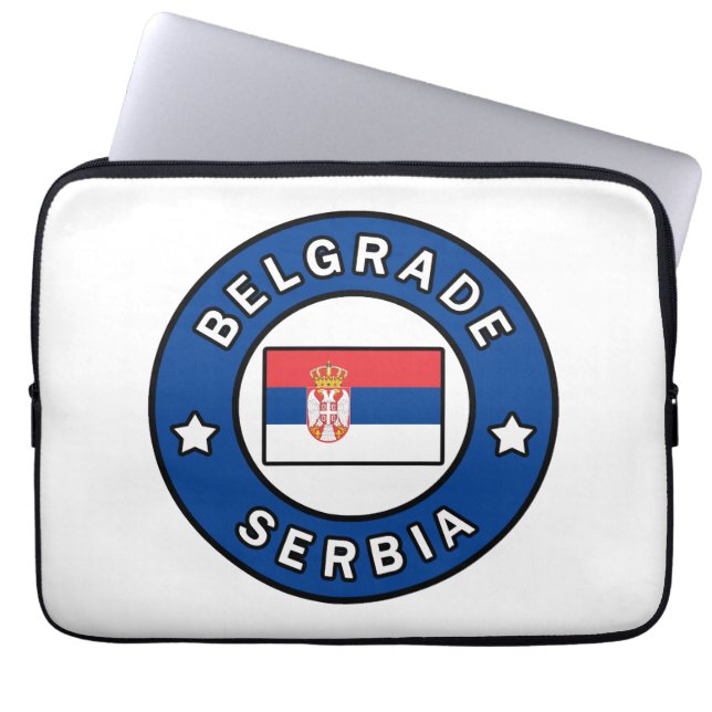 Capa Para Notebook Belgrade Serbia (Frente)