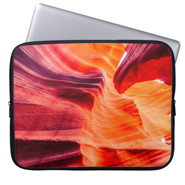 Capa Para Notebook Belo ângulo de visão impressionante de arenito par (Frente)