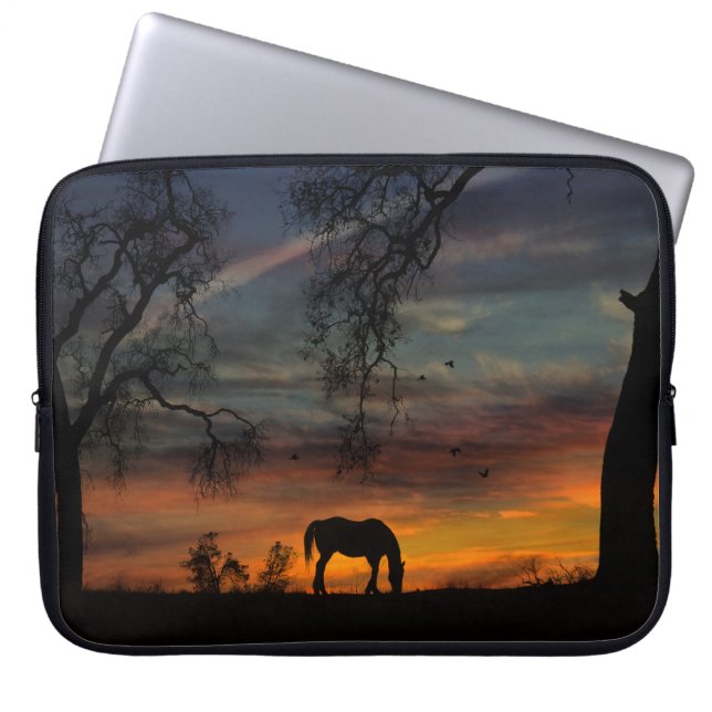 Capa Para Notebook Belo Cavalo Bolsa de laptop Sudoeste (Frente)