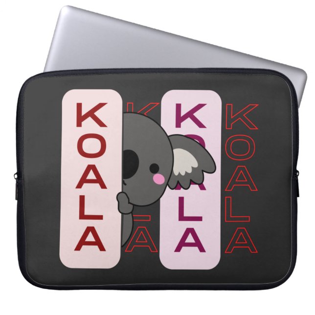 Capa Para Notebook belo coala da austrália (Frente)