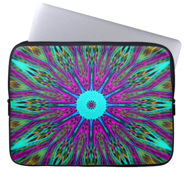 Capa Para Notebook Belo design de mandala (Frente)