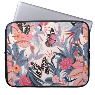 Capa Para Notebook belo e sem descontinuidades artístico e tropical